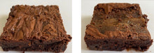 Load image into Gallery viewer, 10 Piece Mixed Box of Brownies 5 x Nutella, 5 x Salted Caramel